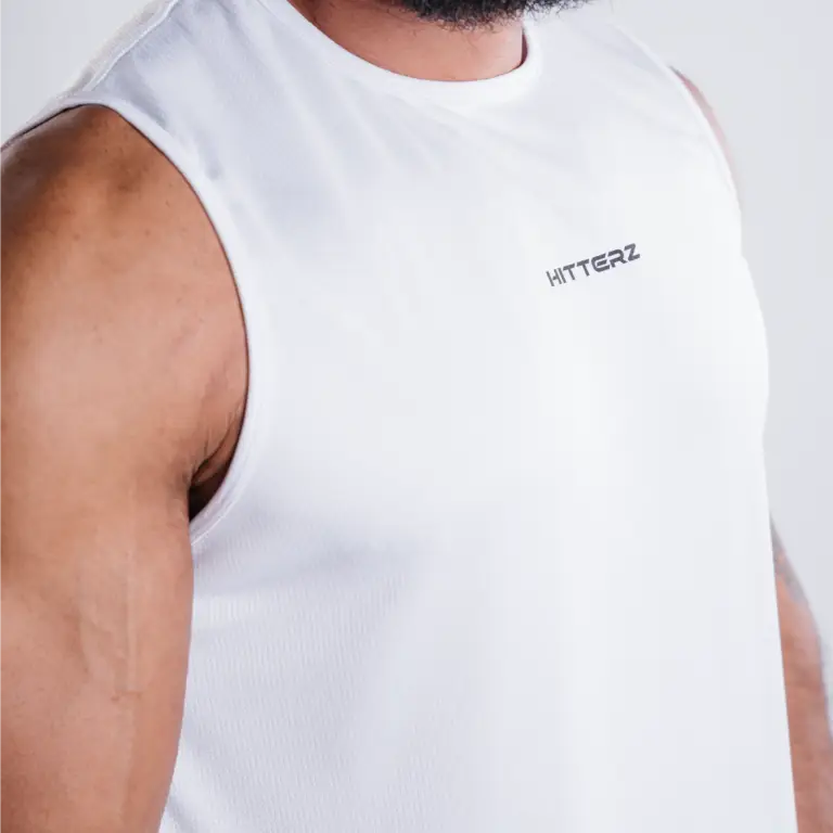 Regular Fit Tank Top – White
