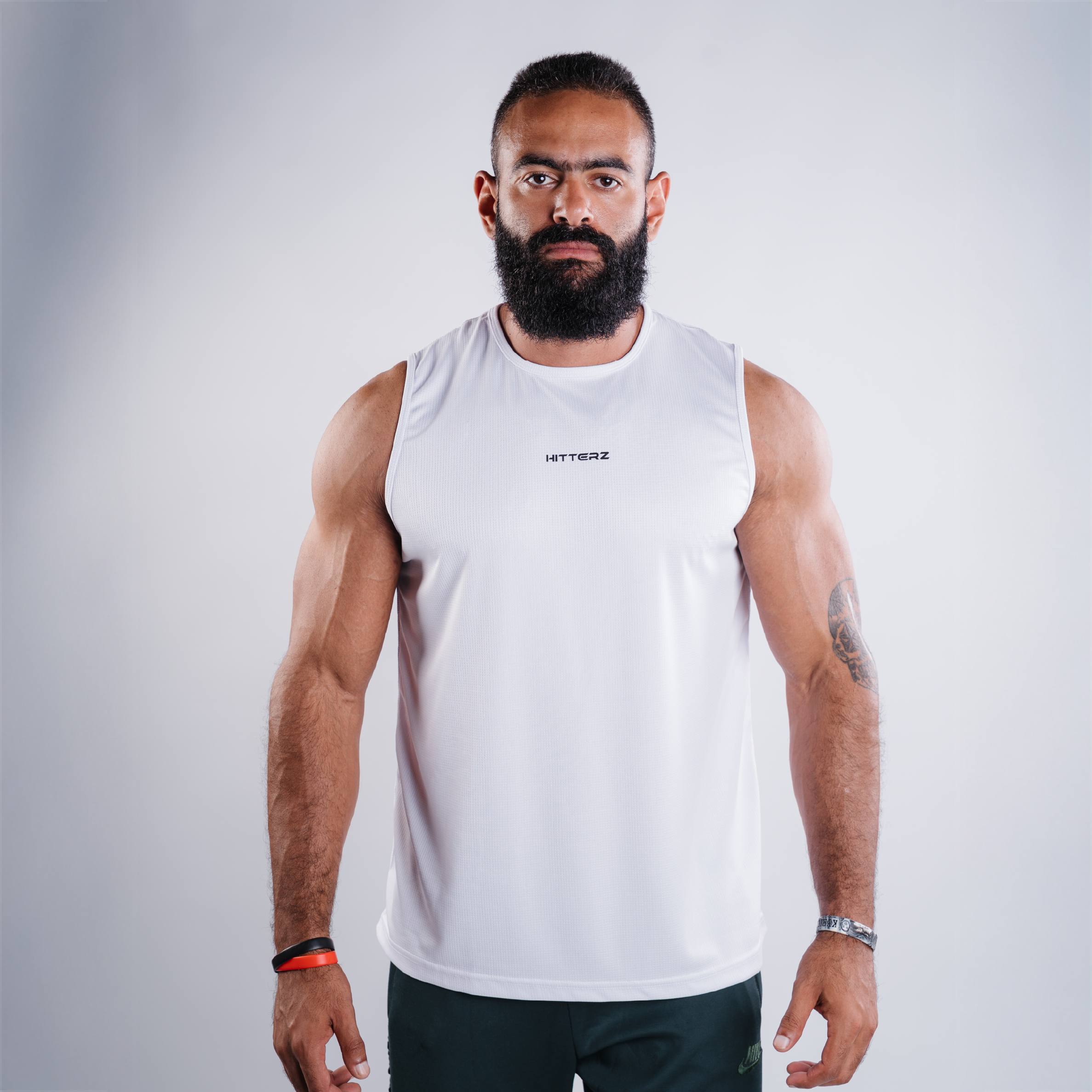 Regular Fit Tank Top – White