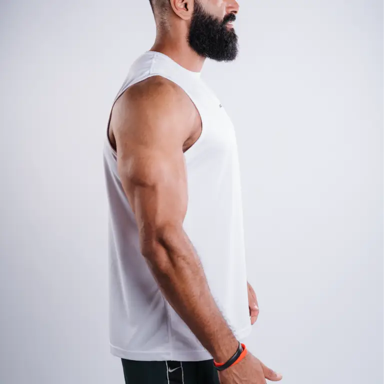 Regular Fit Tank Top – White