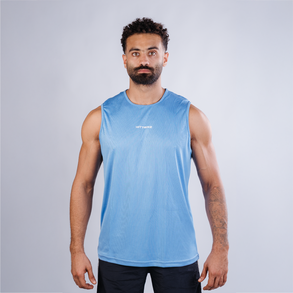 Regular Fit Tank Top – Blue