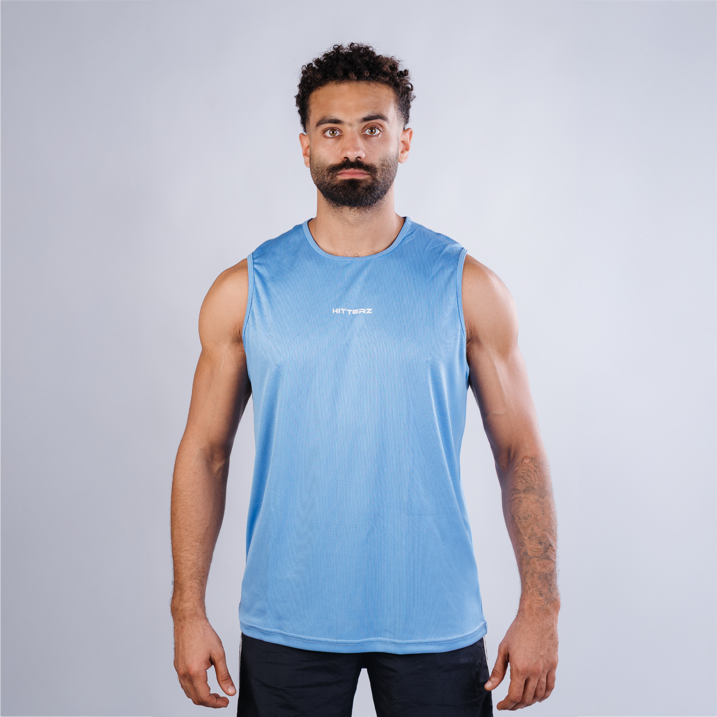 Regular Fit Tank Top – Blue