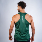 Thin Cut Tank Top – Green