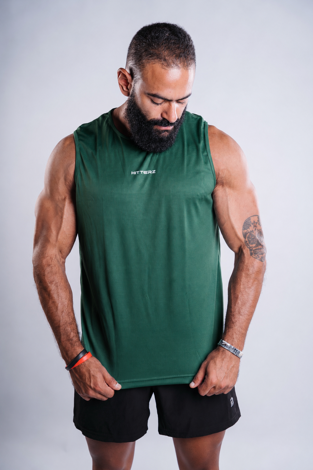 Regular Fit Tank Top – Green