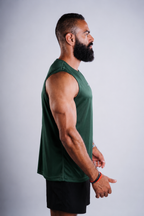 Regular Fit Tank Top – Green